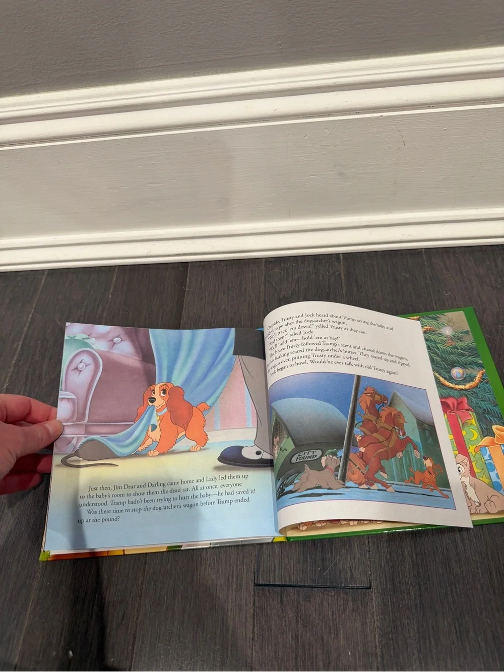 Disney Lady and the Tramp Bendon Hardcover Book Kids Learning